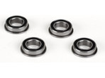 8x14x4 Flanged Rubber Seal Ball Bearing (4)
