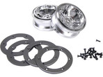 2.2 Beadlock Wheels. Chrome with Rings: CCR