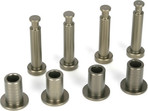 Front King Pins & Arm Bushings. Alum. 5TT