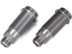 Rear Shock Body Set. Hard Anodized (2): 5TT