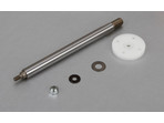 Nutted Shock Shaft & Piston Kit, Rear: 5T