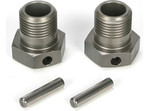 F/R Wheel Hex & Pin (2): 5TT