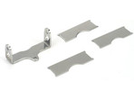 Brake Pads & Bracket: LST. AFT. MGB