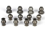 Camber & Steering Pivot Ball Set (12): 5TT