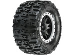 Pro-Line koło 4.3", opona Trencher Pro-Loc, felga Impulse H24 czarno-szara (2) (X-Maxx)