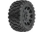 Pro-Line kolo 5.7" opona Badlands MX57, felga Raid H24 czarna (2)