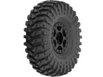 Pro-Line koło z oponą 1:24 Maxxis Trepador 1.0", czarna felga Holocomb H7mm (4)