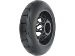 Pro-Line koło 1:4 Supermoto 2.0 S3 tylne, czarna felga: PM-MX/SM