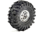 Pro-Line koło 1:30 z oponą Baja Pro X, felga chromowana (4): Axial SCX30