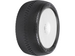 Pro-Line koło 4.0", opona Hole Shot S3, felga Zero Offset H17 biała (2)