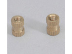 Knurled Brass Fixing Knob (Pk2)