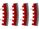SCX Krawężnik z barierkami łuk zewnętrzny R3 (4)