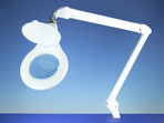 Lightcraft lampa stołowa z okrągłą lupą długa