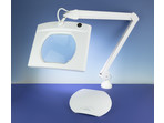 Lightcraft lampa stołowa z prostokątną lupą