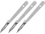 Modelcraft skalpel z rękojeścią (3szt)