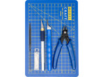 Modelcraft narzędzia do modeli plastikowych (zestaw 10szt)