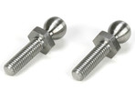 Titanium Ball Stud. 4.8 x 10mm (2)
