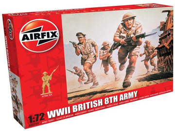 Airfix figurki - WWII brytyjska 8. armia (1:72) / AF-A00709