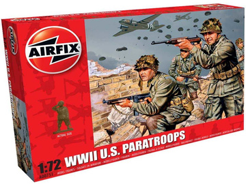 Airfix figurki - WWII US spadochroniarze (1:72) / AF-A00751