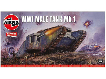 Airfix WWI Male Tank Mk.I (1:76) (Vintage) / AF-A01315V