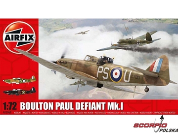 Airfix Boulton Paul Defiant (1:72) nowa forma / AF-A02069