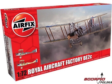Airfix Royal Aircraft Factory BE2c Scout (1:72) / AF-A02104