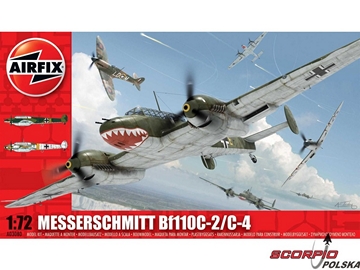 Airfix Messerschmitt Bf110C-2/C-4 (1:72) / AF-A03080