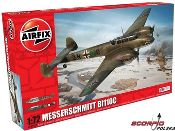 Airfix Messerschmitt Bf110C/D (1:72) / AF-A03080A