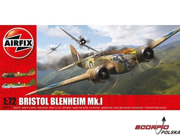 Classic Kit samolot Bristol Blenheim MkI Bomber 1: / AF-A04016
