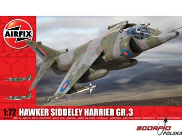 Airfix Hawker Siddeley Harrier GR3 (1:72) / AF-A04055
