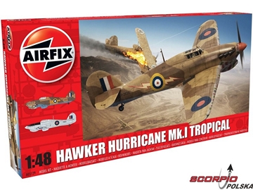 Airfix Hawker Hurricane Mk1 - Tropical (1:48) / AF-A05129