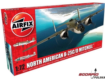 Airfix North American B25C/D Mitchell (1:72) / AF-A06015