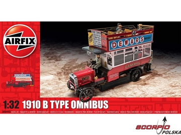 Airfix autobus B Type Omnibus (1:32) / AF-A06443