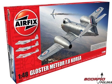 Airfix Gloster Meteor F8 wojna w Korei(1:48) / AF-A09184