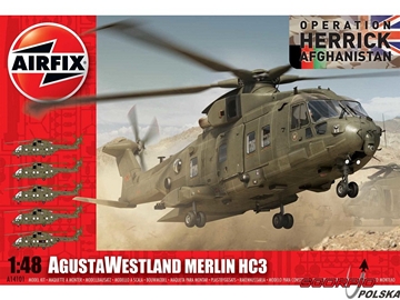 Airfix śmigłowiec AgustaWestland Merlin HC3 (1:48) / AF-A14101