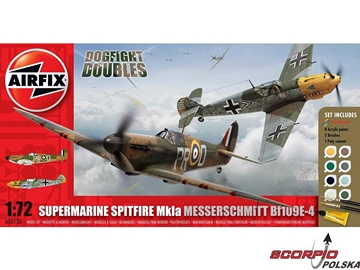 Airfix Supermarine Spitfire Mk1a Messerschmitt BF109E-4 (1:72) / AF-A50135