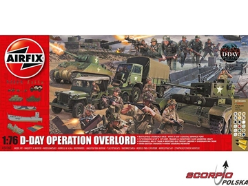 Gift Set diorama D-Day Operation Overlord Giant 1:76 / AF-A50162