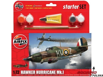 Airfix Hawker Hurricane Mk1 (1:72) (set) / AF-A55111