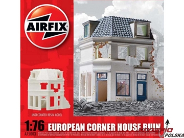 Airfix European Corner House Ruin (1:76) / AF-A75003