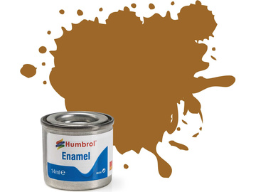 Humbrol farba emaliowa #234 ciemna ochra matowa 14ml / AF-AA0234