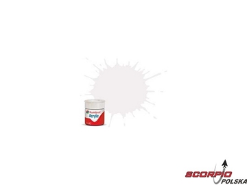 Humbrol farba akryl #135 przeźroczysta półmatowa 12ml / AF-AB0135