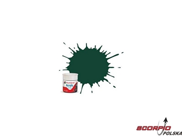 Humbrol farba akryl kolejowa #RC405 GWR/BR zielona matowa 14ml / AF-AB2405