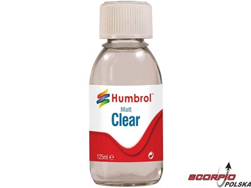 Humbrol Clear lakier matowy 125ml / AF-AC7434