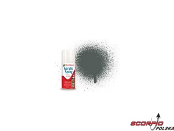 Humbrol spray akryl #1 szary podkład matowy 150ml / AF-AD6001