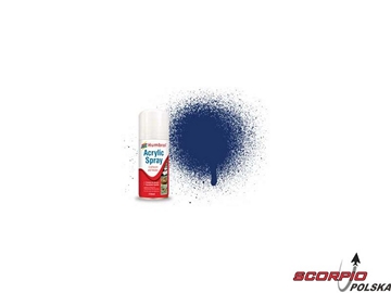 Humbrol spray akryl #15 niebieski midnight błyszczący 150ml / AF-AD6015