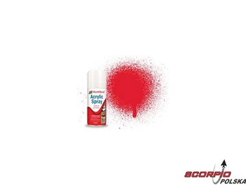 Humbrol spray akryl #19 jasno czerwony błyszczący 150ml / AF-AD6019