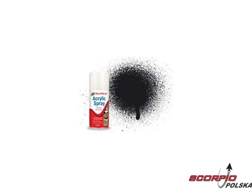 Humbrol spray akryl #21 czarny błyszczący 150ml / AF-AD6021