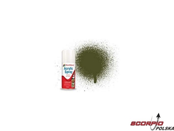 Humbrol spray akryl #155 oliwkowy szary matowy 150ml / AF-AD6155
