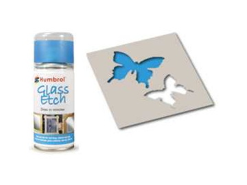 Humbrol farba w sprayu na szkło niebieska 150ml / AF-AD7702