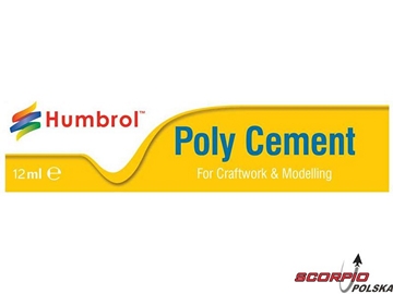 Humbrol Poly Cement Medium klej na tworzywa 12ml / AF-AE4021